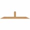 Ekena Millwork Portland Smooth Timber Gable Bracket, Western Red Cedar, 84"W x 21"H x 1 1/2"D x 5 1/2"F, 6/12 Pitch GBW084X21X0206POR00SWR - alternate 1